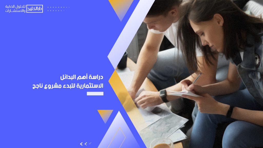 دراسة أهم البدائل الاستثمارية